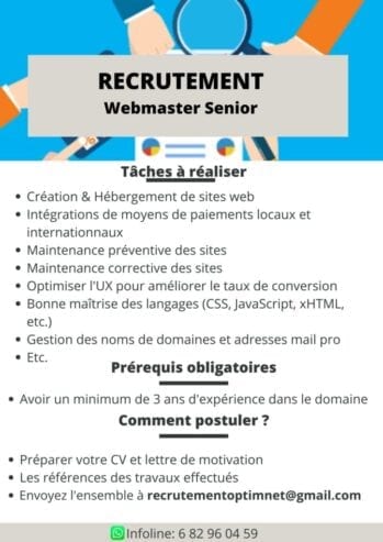 Recrutement-Webmaster-Senior