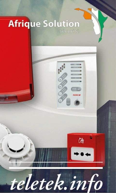 Teletek-abidjan-centrale-de-detection-incendie-adressable-