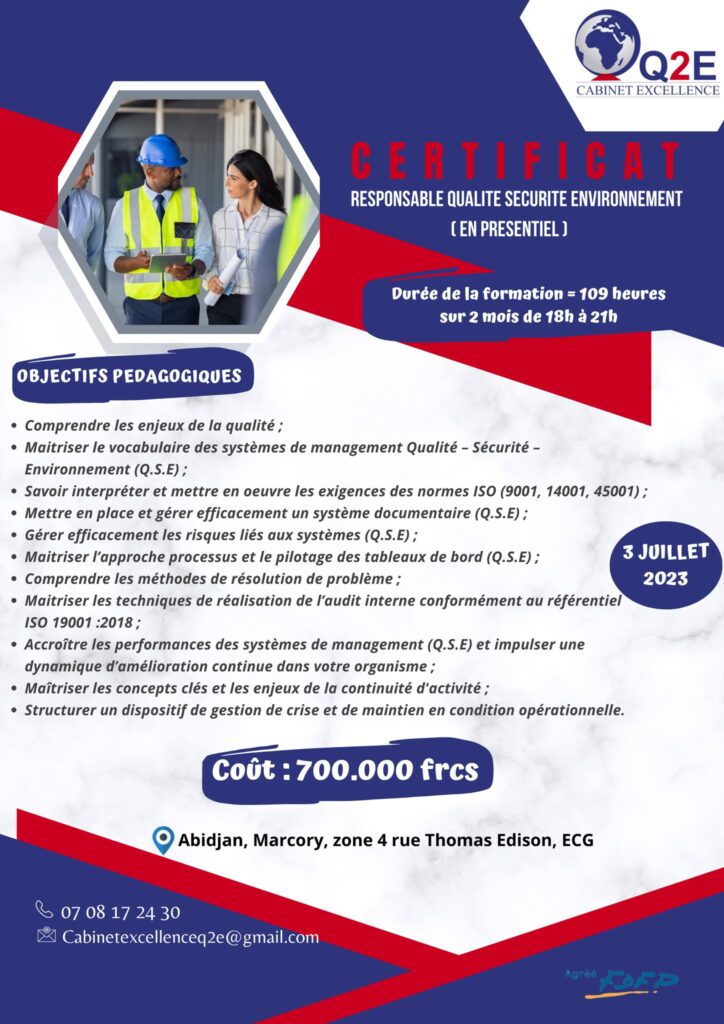 CERTIFICAT