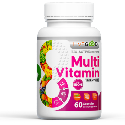 Multi-Vitamine-Complete-Bio-Active-pour-Femme-avec-Fer