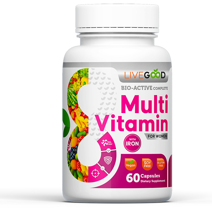 Multi-Vitamine-Complete-Bio-Active-pour-Femme-avec-Fer