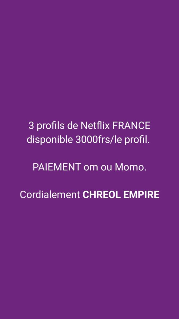 Profil-NETFLIX